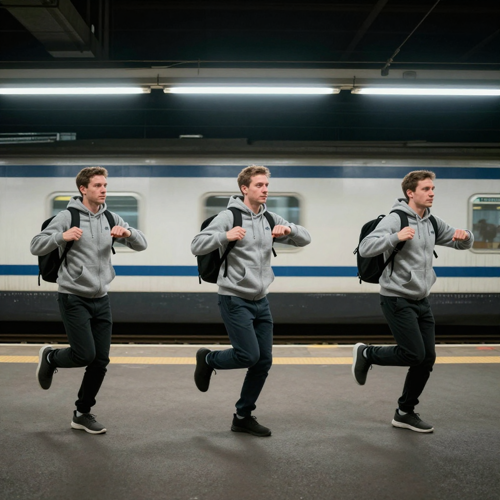 A Recurring Missed Train Dance Persona