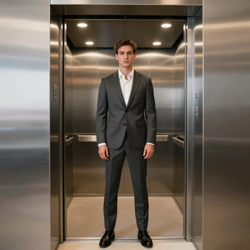 Elevator Outfit Change AI: One Photo, a New Look Every Time the Doors Open