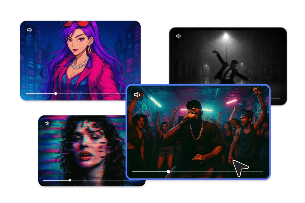AI Music Video Generator for Social Media