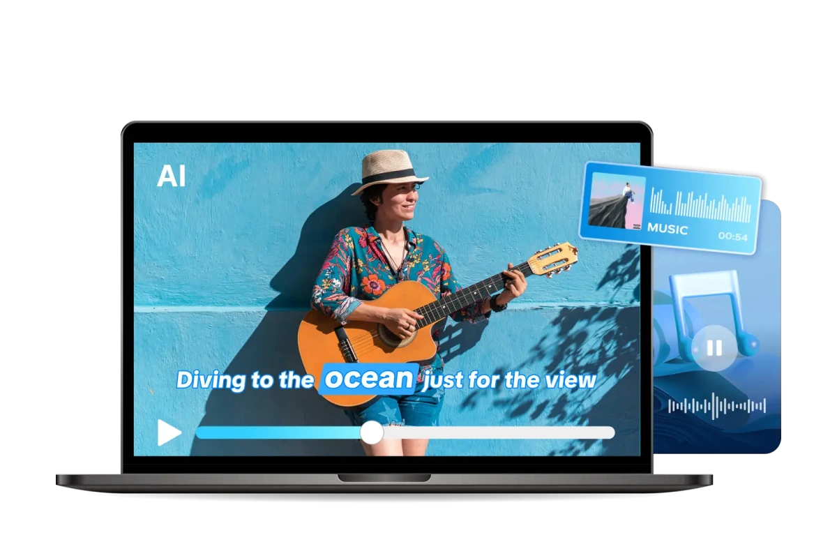 AI Music Video Generator Lyric Videos