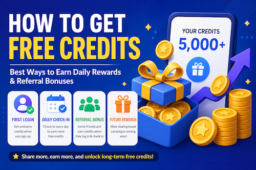 How to Get Free Credits: Best Ways to Earn Daily Rewards & Referral Bonuses